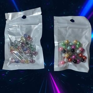 Pack Of 18, 14G Tongue/Nipple Barbells